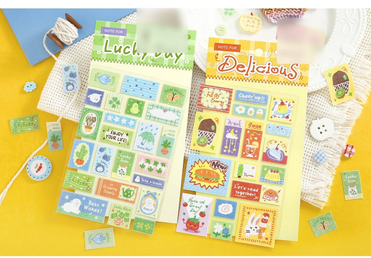 NOTE FOR Cloth Decorative Stickers Fun Quilt Cute Warm Illustration Cloth Decorative Stickers Handpiece Collage Material Markers Cloth Stickers Multi-Size Material Handpiece