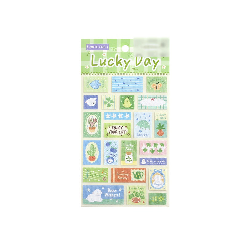 NOTE FOR Cloth Decorative Stickers Fun Quilt Cute Warm Illustration Cloth Decorative Stickers Handpiece Collage Material Markers Cloth Stickers Multi-Size Material Handpiece