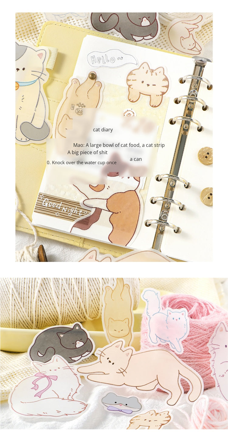 NOTE FOR Tracing Paper material bag semi-transparent poem imitation embroidery light salt hot planting kitten all-matching DIY hand curtain base decoration collage material paper thickened semi-transparent Tracing Paper material