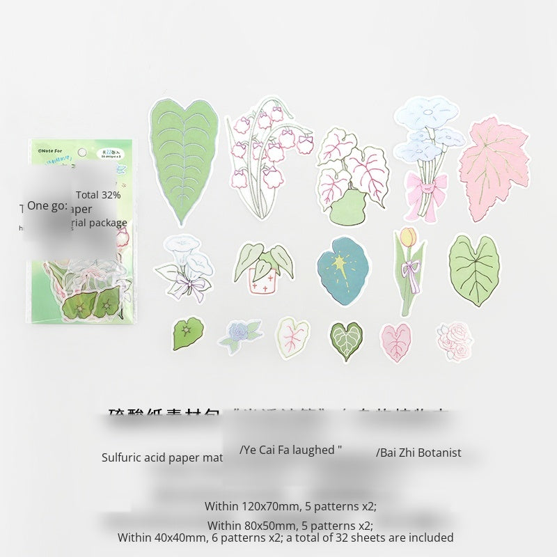 NOTE FOR Tracing Paper material bag semi-transparent poem imitation embroidery light salt hot planting kitten all-matching DIY hand curtain base decoration collage material paper thickened semi-transparent Tracing Paper material