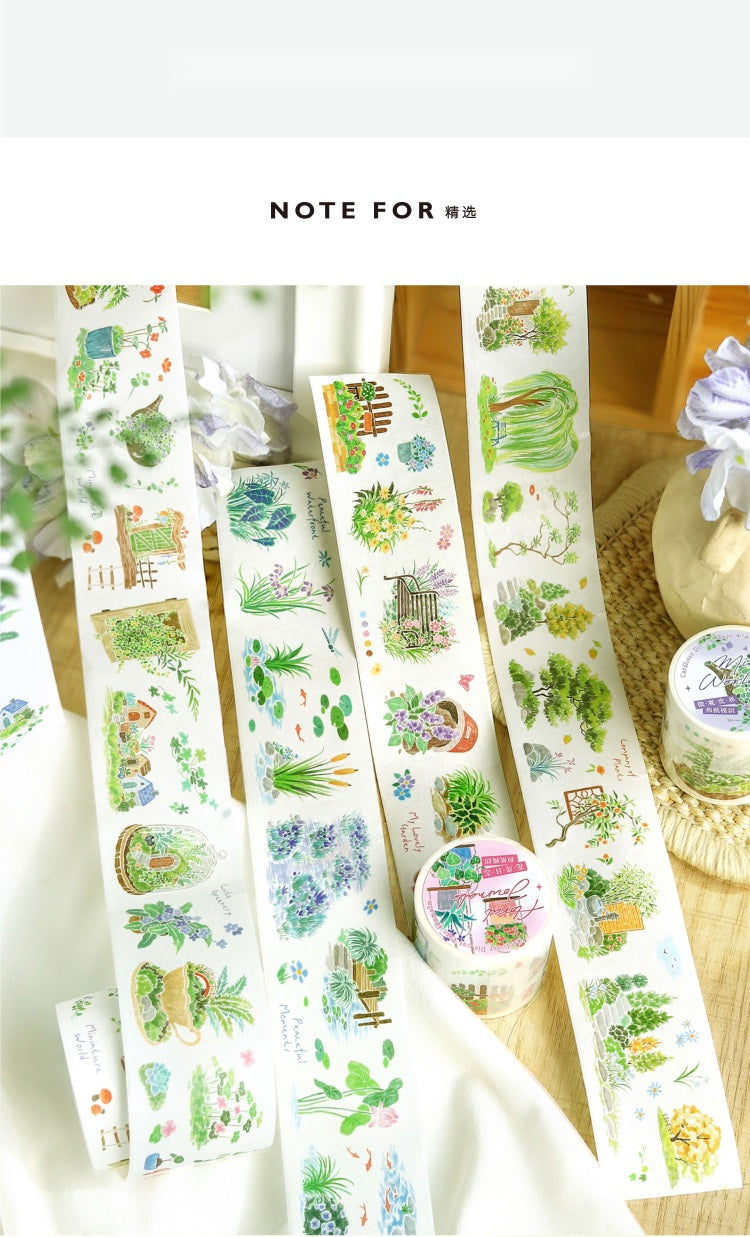 Cardlover Botanical Journal Die-Cut Washi Tape – image 10