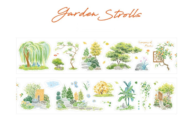 Cardlover Botanical Journal Die-Cut Washi Tape – image 13