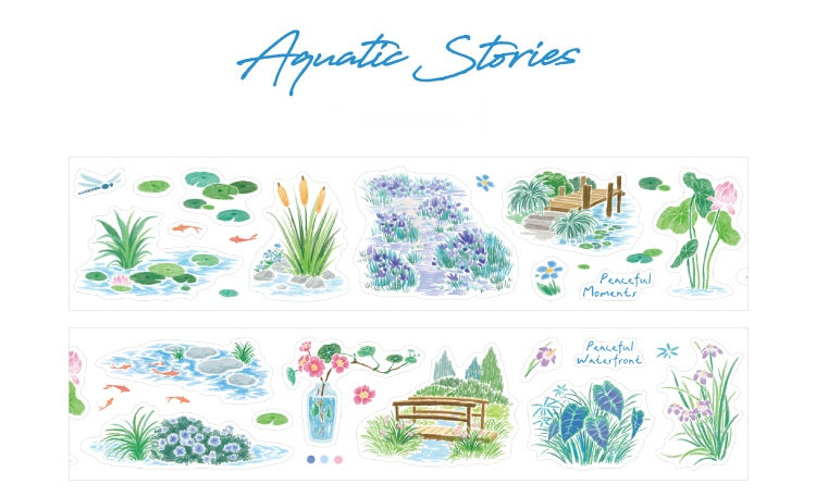 Cardlover Botanical Journal Die-Cut Washi Tape – image 16
