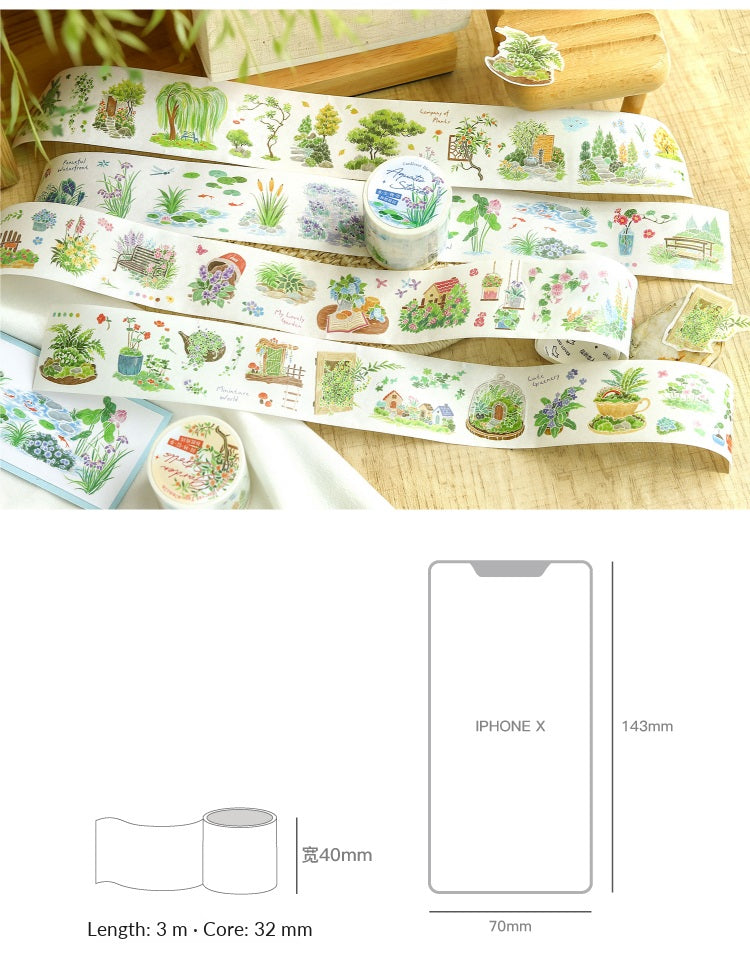 Cardlover Botanical Journal Die-Cut Washi Tape – image 21