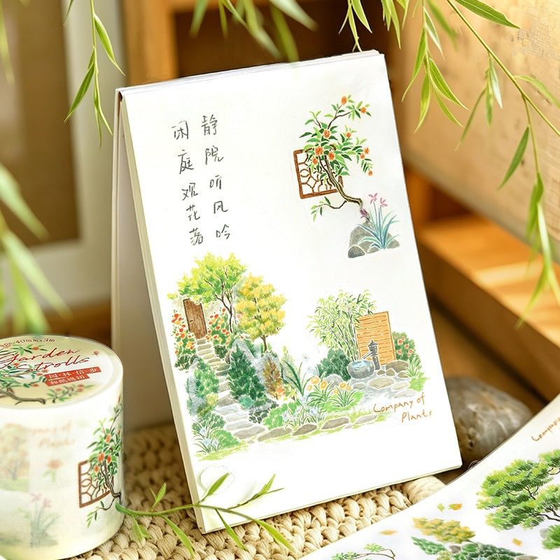 Cardlover Botanical Journal Die-Cut Washi Tape – image 3