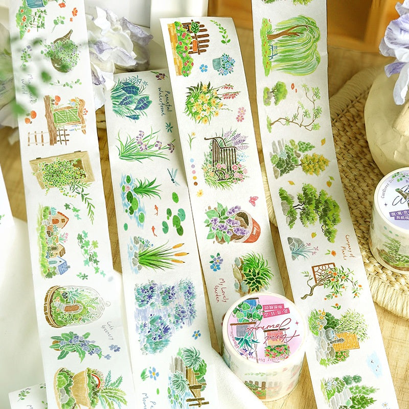 Cardlover Botanical Journal Die-Cut Washi Tape – image 4