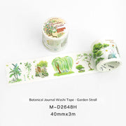Cardlover Botanical Journal Die-Cut Washi Tape – image 6