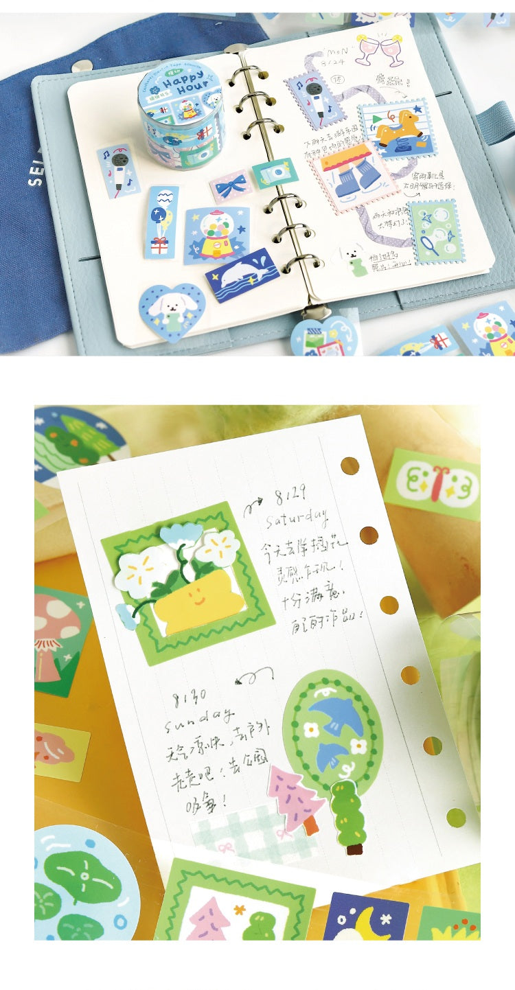 Cardlover Color Dreamland Synthetic Paper Die-Cut Tape – image 16