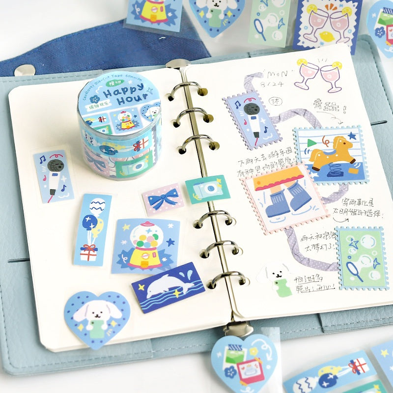 Cardlover Color Dreamland Synthetic Paper Die-Cut Tape – image 3
