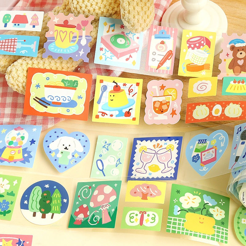 Cardlover Color Dreamland Synthetic Paper Die-Cut Tape – image 4