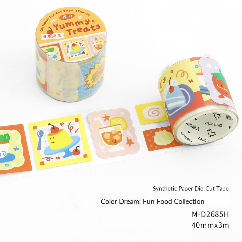 Cardlover Color Dreamland Synthetic Paper Die-Cut Tape – image 9