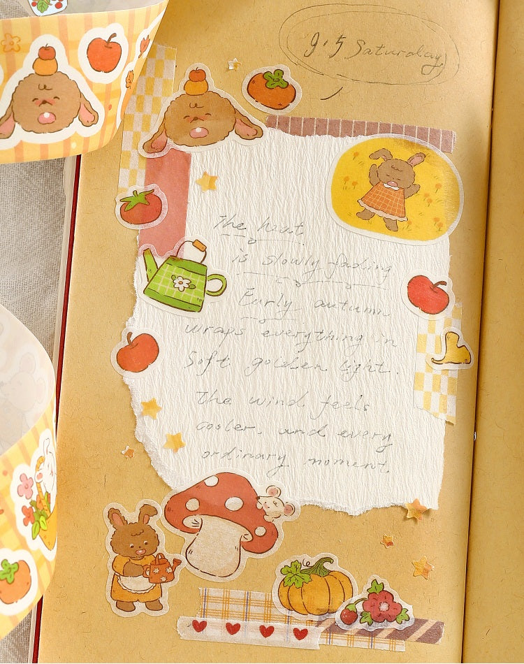 Cardlover Forest Friends Gathering Die-Cut Washi Tape – image 12