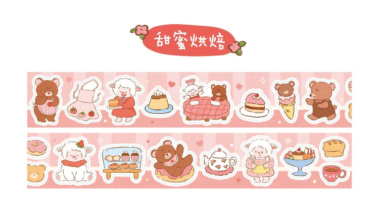 Cardlover Forest Friends Gathering Die-Cut Washi Tape – image 13