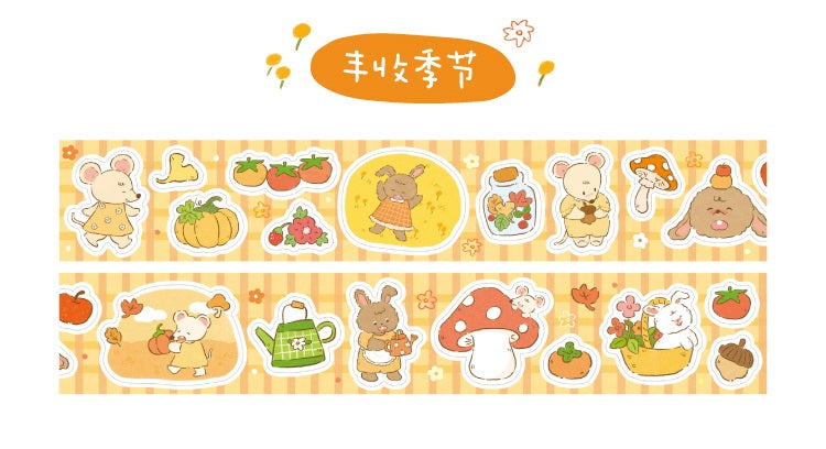 Cardlover Forest Friends Gathering Die-Cut Washi Tape – image 14