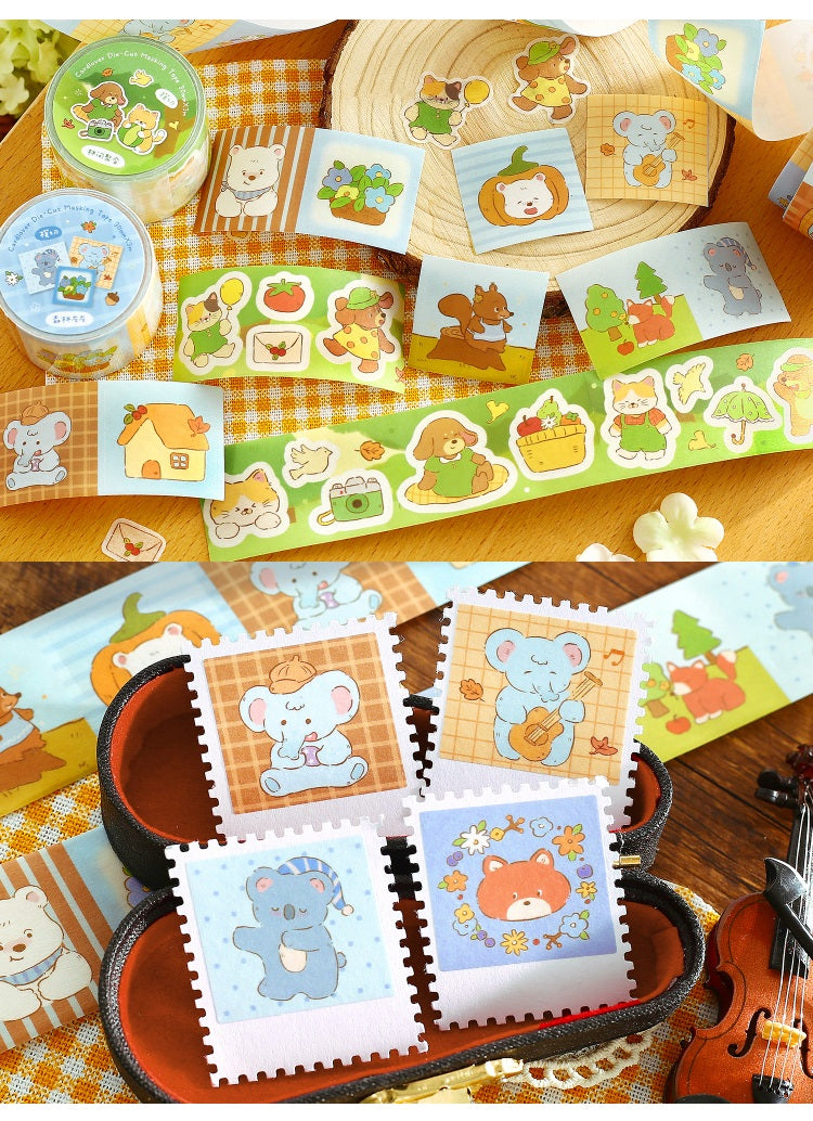 Cardlover Forest Friends Gathering Die-Cut Washi Tape – image 19