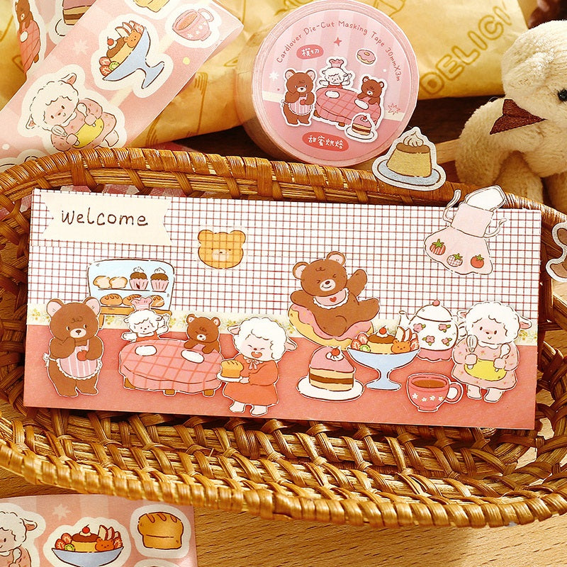 Cardlover Forest Friends Gathering Die-Cut Washi Tape – image 3