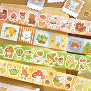 Cardlover Forest Friends Gathering Die-Cut Washi Tape – image 4