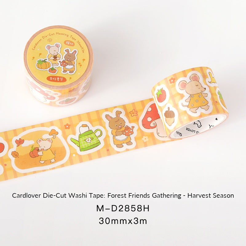Cardlover Forest Friends Gathering Die-Cut Washi Tape – image 6