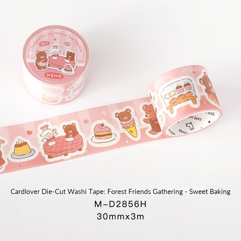 Cardlover Forest Friends Gathering Die-Cut Washi Tape – image 9
