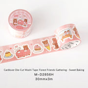 Cardlover Forest Friends Gathering Die-Cut Washi Tape – image 9