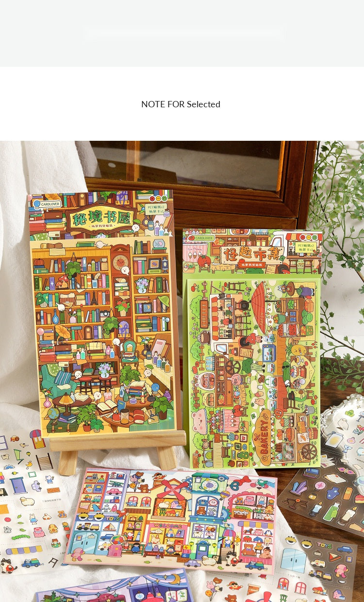 Cardlover Fantasy Park 3D Scene Sticker Set – image 9