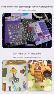 Cardlover Fantasy Park 3D Scene Sticker Set – image 11