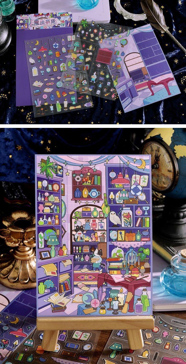 Cardlover Fantasy Park 3D Scene Sticker Set – image 18