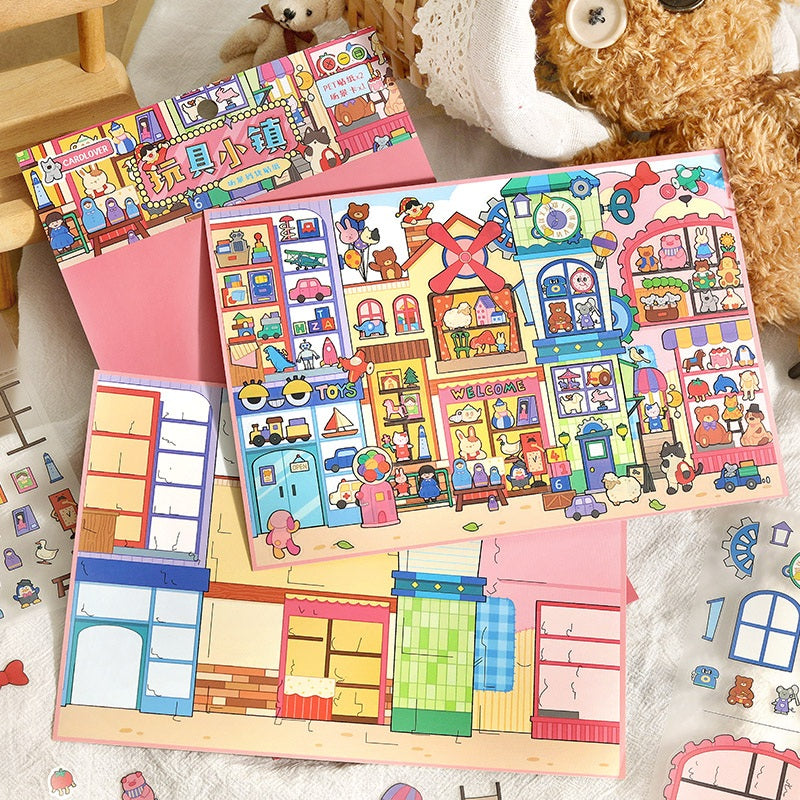 Cardlover Fantasy Park 3D Scene Sticker Set – image 2
