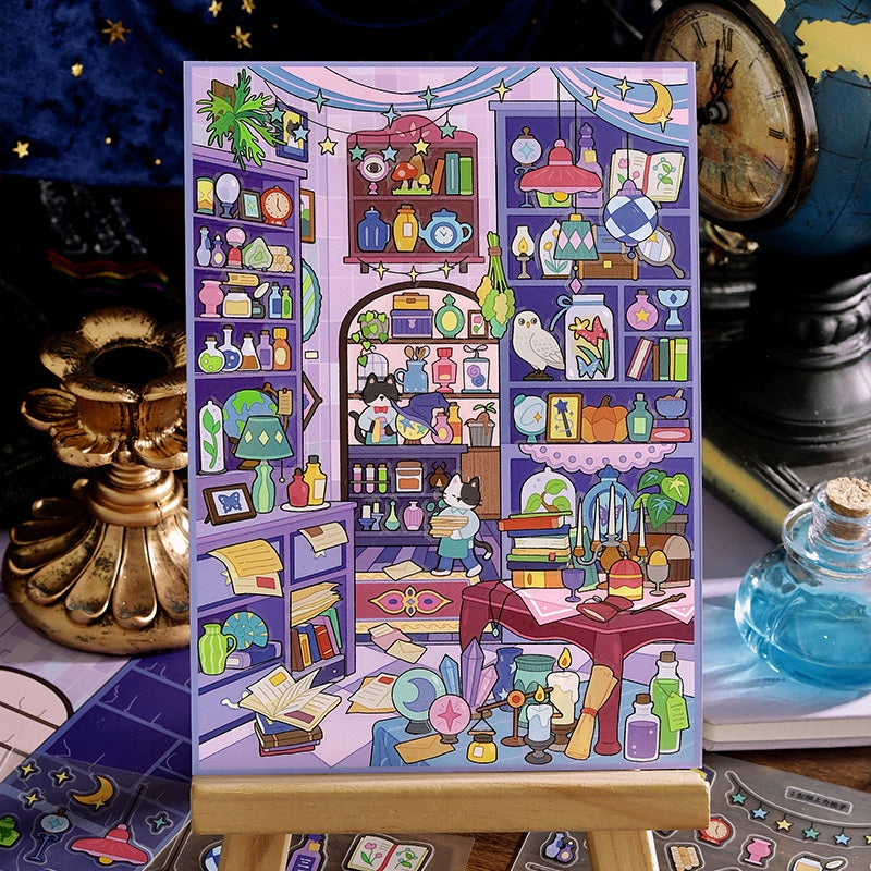 Cardlover Fantasy Park 3D Scene Sticker Set – image 3