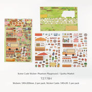 Cardlover Fantasy Park 3D Scene Sticker Set – image 5
