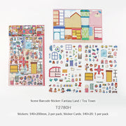 Cardlover Fantasy Park 3D Scene Sticker Set – image 6
