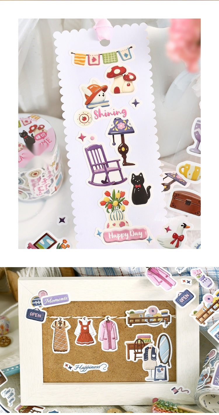 Cardlover Wonderful Workshop Synthetic Paper Die-Cut Tape – image 20