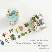 Cardlover Wonderful Workshop Synthetic Paper Die-Cut Tape – image 6