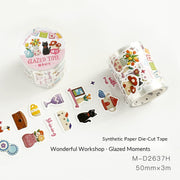 Cardlover Wonderful Workshop Synthetic Paper Die-Cut Tape – image 7
