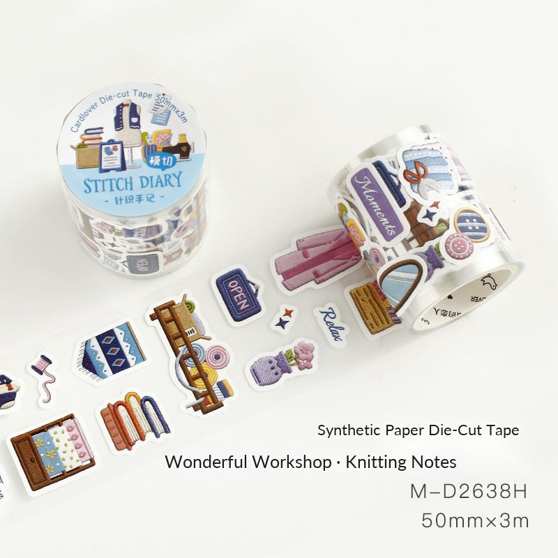 Cardlover Wonderful Workshop Synthetic Paper Die-Cut Tape – image 8