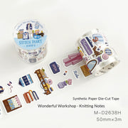 Cardlover Wonderful Workshop Synthetic Paper Die-Cut Tape – image 8