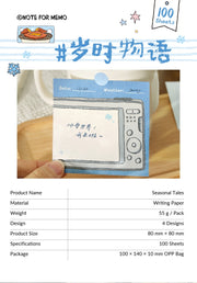 NOTE FOR Seasonal Stories 100-Sheet Memo Pad – image 11