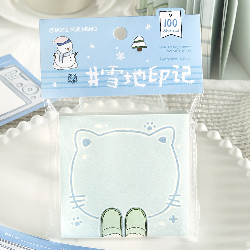 NOTE FOR Seasonal Stories 100-Sheet Memo Pad – product image