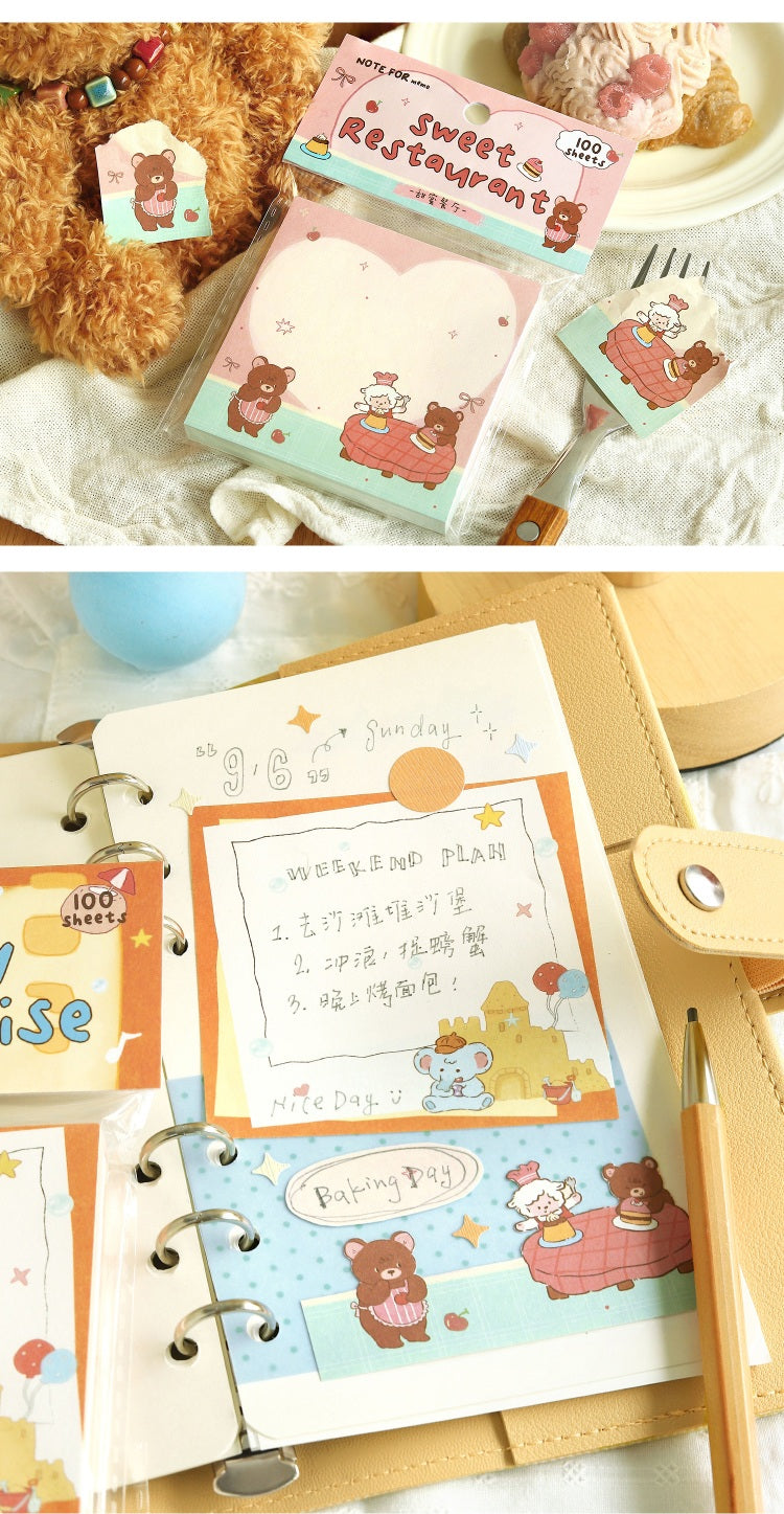 NOTE FOR Forest Friends Gathering 100-Sheet Memo Pad – image 14