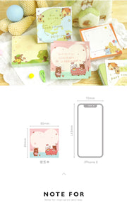 NOTE FOR Forest Friends Gathering 100-Sheet Memo Pad – image 17