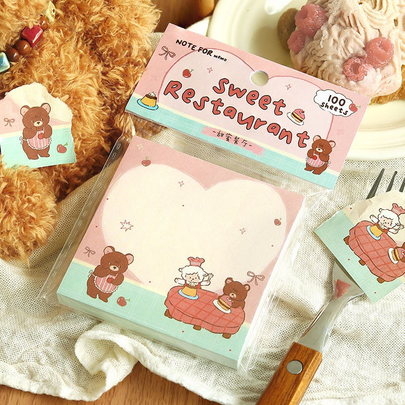 NOTE FOR Forest Friends Gathering 100-Sheet Memo Pad – image 2