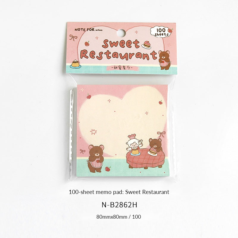NOTE FOR Forest Friends Gathering 100-Sheet Memo Pad – image 9