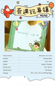 NOTE FOR Adventure Toy Town 100-Sheet Memo Pad – image 11