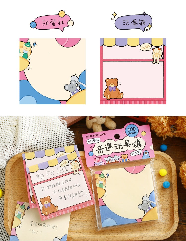 NOTE FOR Adventure Toy Town 100-Sheet Memo Pad – image 13