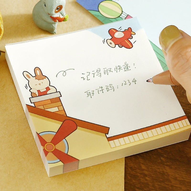 NOTE FOR Adventure Toy Town 100-Sheet Memo Pad – image 2