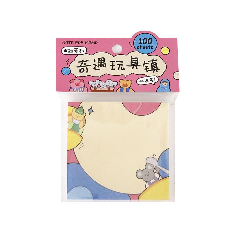 NOTE FOR Adventure Toy Town 100-Sheet Memo Pad – image 5