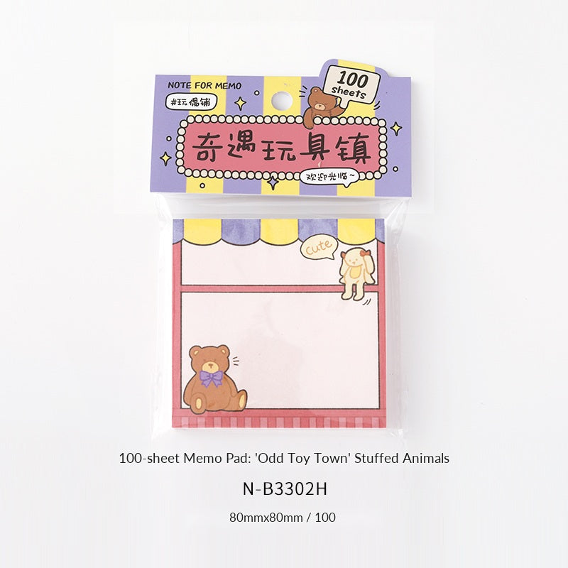 NOTE FOR Adventure Toy Town 100-Sheet Memo Pad – image 9