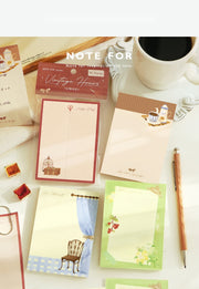 NOTE FOR Leisurely Cottage 80-Sheet Memo Pad – image 10