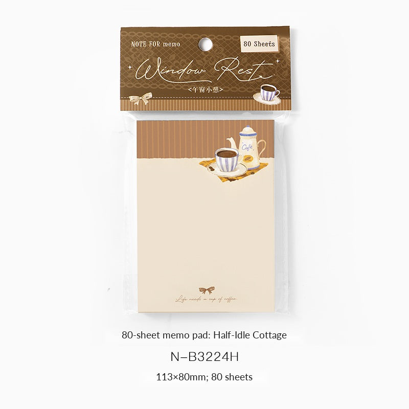 NOTE FOR Leisurely Cottage 80-Sheet Memo Pad – image 6