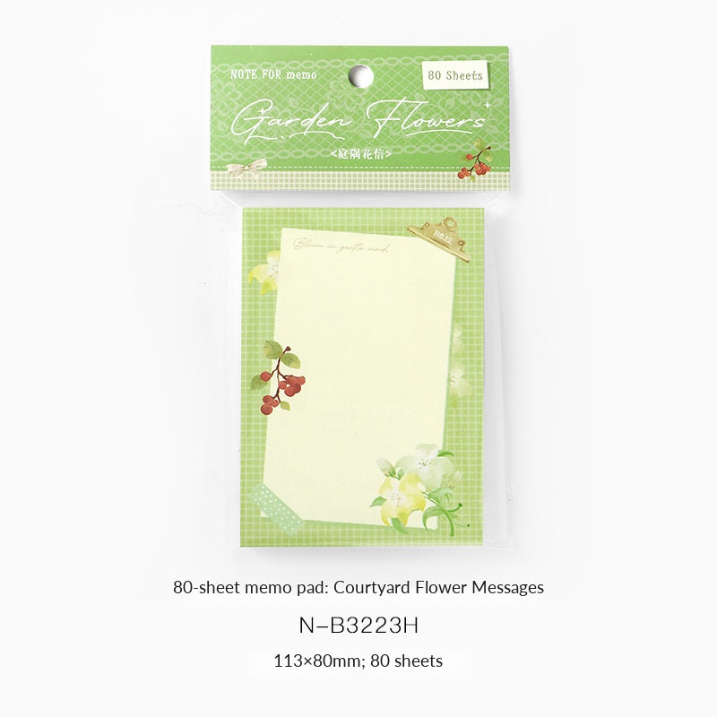 NOTE FOR Leisurely Cottage 80-Sheet Memo Pad – image 8